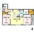 D-ROOM高須2丁目 B棟の間取図
