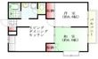 安芸郡熊野町萩原２丁目の間取図