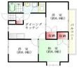 安芸郡熊野町萩原２丁目の間取図