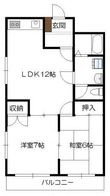 広島市佐伯区隅の浜3丁目の間取図