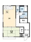 広島市中区江波二本松2丁目の間取図
