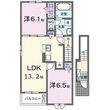 サン・パルージュの間取図