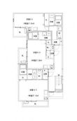 広島市東区牛田新町1丁目の間取図