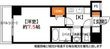 広島市西区草津浜町の間取図