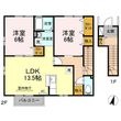 広島市安芸区畑賀２丁目の間取図