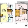 クラシア蟹原の間取図