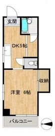 広島市中区南竹屋町の間取図