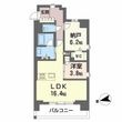 シャーメゾンステージ中央通りの間取図
