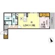 campanella舟入南の間取図