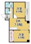 広島市東区光町2丁目の間取図