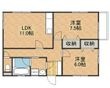 広島市安芸区中野東4丁目の間取図