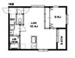 広島市中区舟入幸町の間取図
