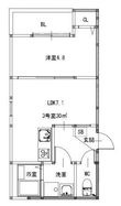 広島市西区草津南1丁目の間取図