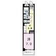 フォームの間取図