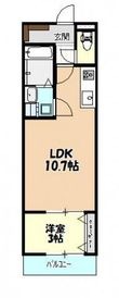広島市安佐南区中筋3丁目の間取図