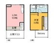 広島市東区牛田早稲田3丁目の間取図