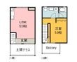 広島市東区牛田早稲田3丁目の間取図