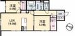ピアヌーラ東雲の間取図