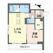 シャーメゾンアリビオの間取図