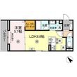 広島市西区庚午中4丁目の間取図