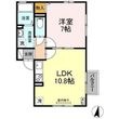 プリメーラいそあいⅡの間取図