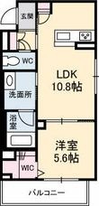 アブニールSの間取図