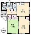 クレール(東雲)の間取図