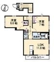 広島市安芸区瀬野西3丁目の間取図