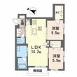 広島市南区西旭町の間取図