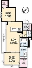 リアン古江の間取図