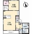 ベレオ中広の間取図