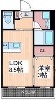 広島市西区庚午北2丁目の間取図