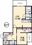 シャトル不動院前の間取図
