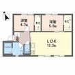 フレグランス中山東 A棟の間取図
