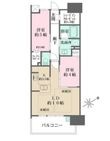 広島市南区大須賀町の間取図