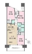 広島市南区大須賀町の間取図