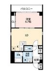 広島市東区愛宕町の間取図