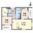 広島市安佐南区山本4丁目の間取図