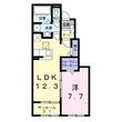 ハウスアイ益田の間取図