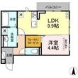 安芸郡坂町坂西２丁目の間取図