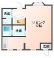 山陽小野田市石井手の間取図