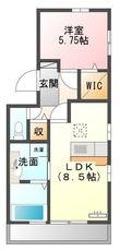 山陽小野田市高栄2丁目の間取図