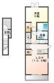 山陽小野田市大字小野田の間取図