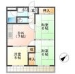 福山市多治米町２丁目の間取図