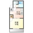 鐘尾アパートの間取図