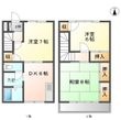 安曇野市豊科の間取図