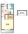 アパートメント　ラ・ココの間取図
