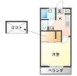 アパートメント　ラ・ココの間取図