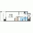写真:大阪市西区境川1丁目 2階204の間取図