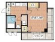 エステート茨木駅前の間取図